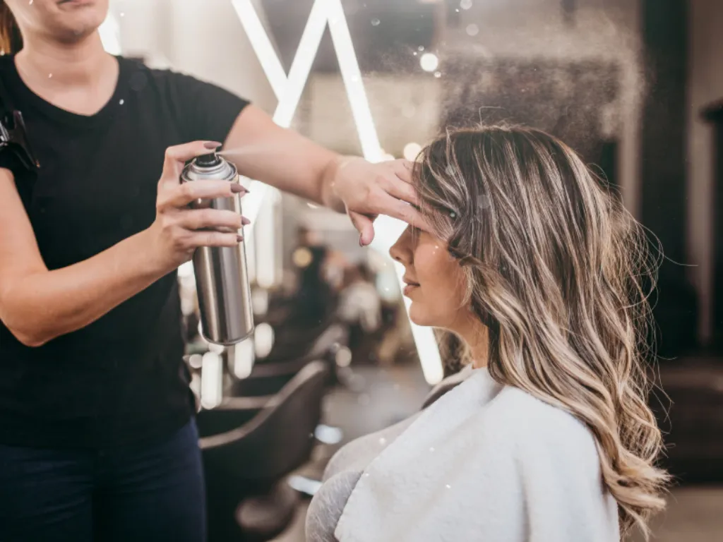 Rich hair color tones with a smooth, glossy finish